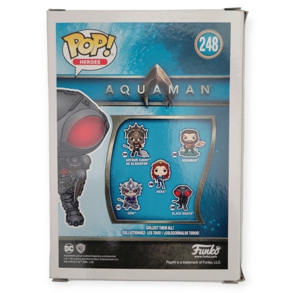 Funko Pop Aquaman Black Manta 248 - Picture 5 of 7